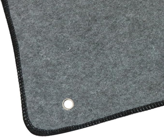 GXARTS 3PCS Front and Rear Velour Floor Mats Carpet Black Replacement Compatible with Honda Civic 2012 2013 2014 2015 Anti- Slip