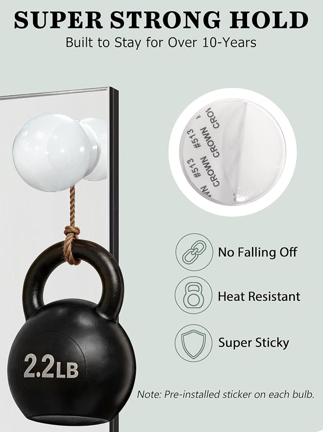 Waneway 14 Bulb Vanity Lights for Mirror, Plug-in Power Adapter & Touch Dimmer, 6,000K, 1350 Lumens (Mirror Not Included)