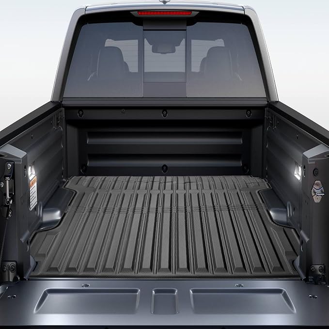 Floor Mats for Honda Ridgeline 2017 2018-2026, 1st & 2nd Row & Bed Liners | TPE Ridgeline Sport,RTL,Trail Sport,Black Edition, RTL-E Floor Mats, Non-Slip Waterproof Summer Winter