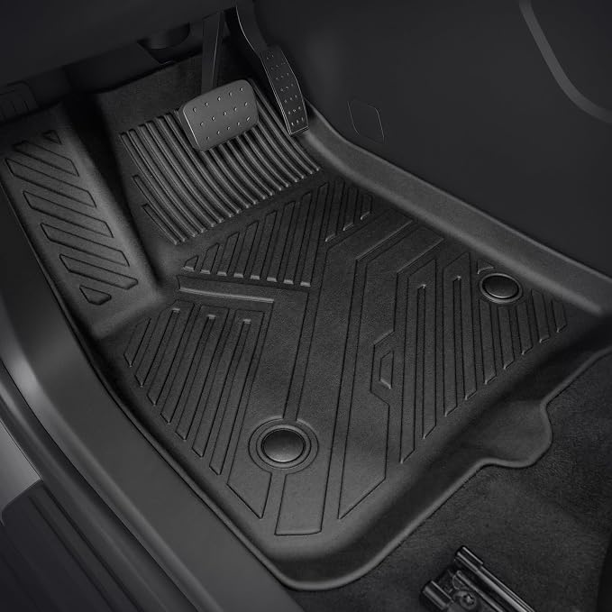 Floor Mats for Chevy Blazer Gas 2019-2026, All Weather Floor Mats Trunk Cargo Liner with Backrest Protectors and Door Sill Guards Accessories, Full Coverage Set (Not fit EV Models)