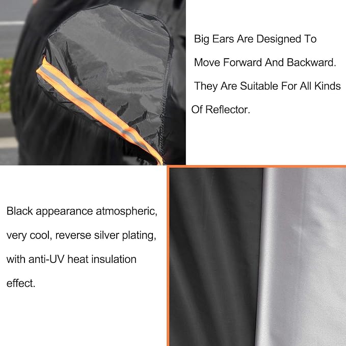 UV Protection Car Cover Windproof Dustproof Scratch Resistant Outdoor Universal Full Car Covers for Sedan XS