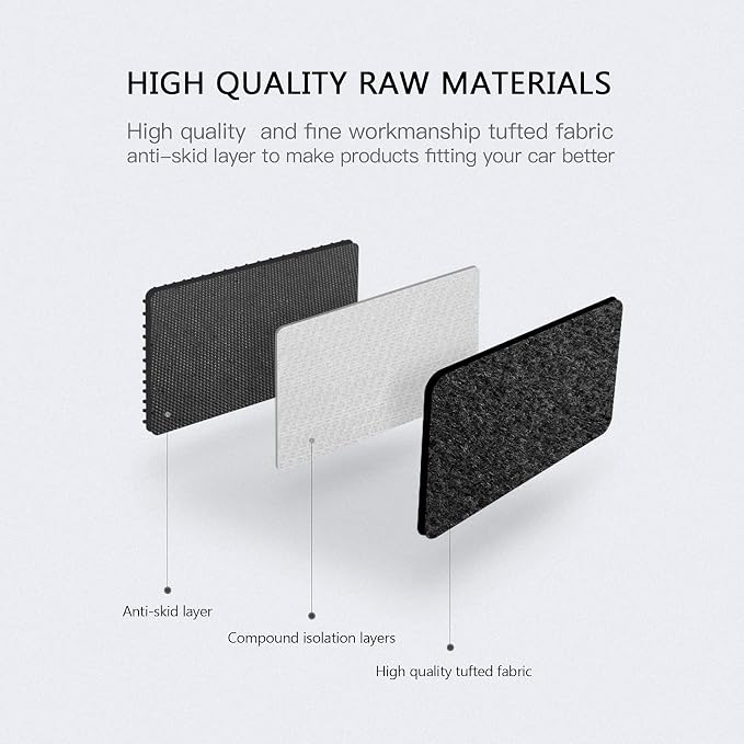 Fit 2018-2024 Toyota Camry Floor Mats IKON Style Nylon Black | IKON MOTORSPORTS, Carpet Front & Rear 4PC Set, 2019 2020