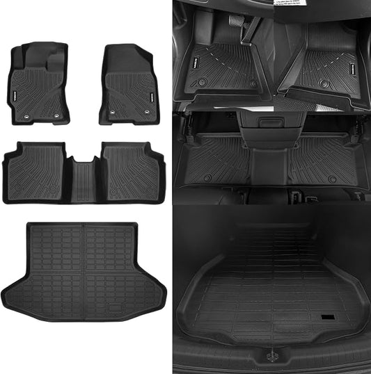 Naibeve Floor Mats for 2004-2009 Toyota Prius | All Weather Custom Fit Floor Mats, Cargo Mat Interior Protector accessories