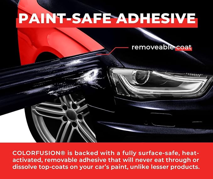 ColorFusion PPF by VViViD, Gloss Storm Grey Dry Apply PPF Vinyl Car Wrap Roll 20ft x 5ft
