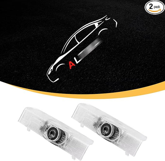 2PCS Car Door Lights Logo for Altima 2005-2022, Puddle Lights LED Welcome Lights Accessories, Door Courtesy Light LED Ghost Shadow Lights