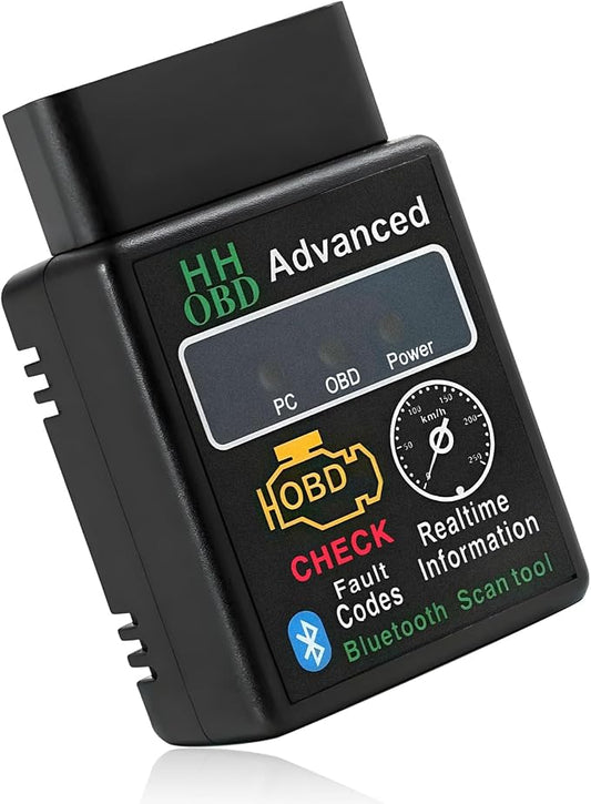 Bluetooth OBD2 Scanner for Car, Wireless Check Engine Light Code Reader Diagnostic Scan Tool with Exclusive App, Professional OBD II Scanner Read and Clear Error Codes
