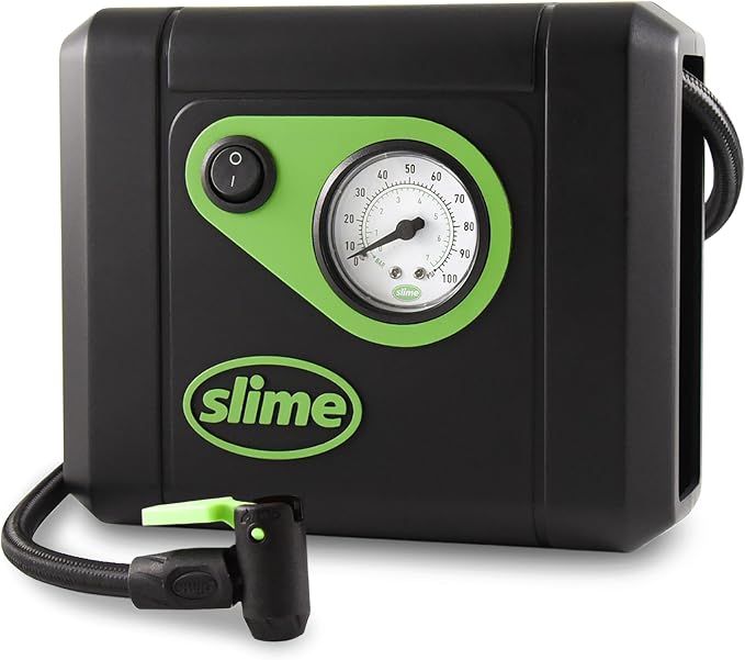 Slime 50160 Emergency Roadside Kit with Flat tire Repair and Booster Cables for Truck/SUV, Heavy-Duty Vehicles