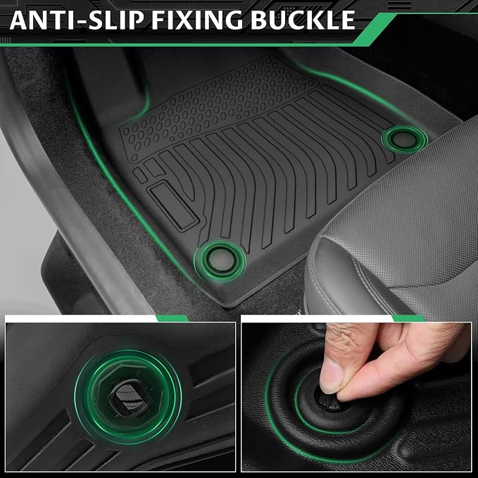 Floor Mats for Toyota Corolla 2009 2010 2011 2012 2013, Custom Fit Corolla Standard,LE,S XLE,XRS,L,LE/S Special Edition Mats, TPE Non-Slip Waterproof 2 Row & Cargo Liner Floor Liners Set