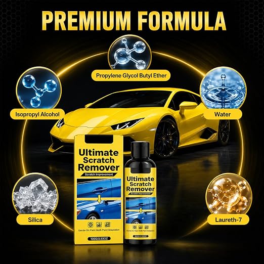 2Set Nanopolix Car Scratch Remover,Nanopolix Scratch Remover,Car Scratchs Repair Paste Deep Scratch,All Paint Colors Polishing Kit (4*Nano Cloth)