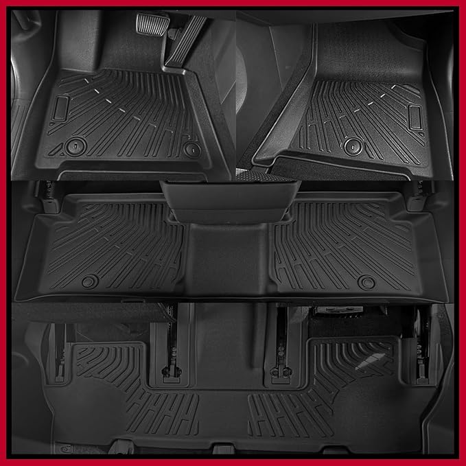 Naibeve Floor Mats for 2004-2009 Toyota Prius | All Weather Custom Fit Floor Mats, Cargo Mat Interior Protector accessories
