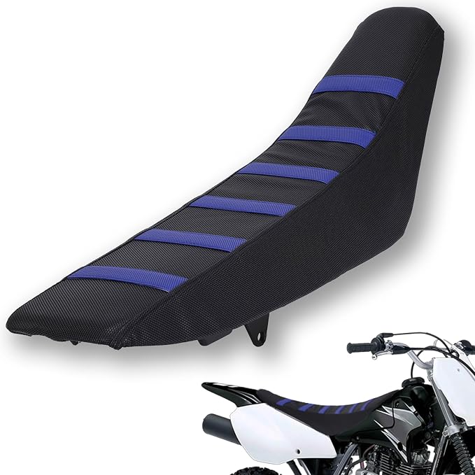 Dirt Bike Seat Cover Soft Gripper Rubber Universal for TTR YZ PW WR 50cc - 250cc CRF SSR CR XR RM KX KLX Apollo Tao Tao Thumpstar Dirt Pit Bike Blue