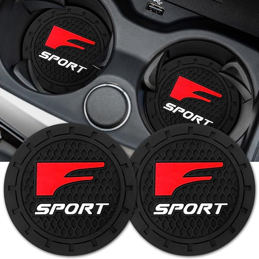 Car Cup Holder Coaster for Lexus f Sport Cupholder Coaster Interior Accessories 2.75in 2Pack