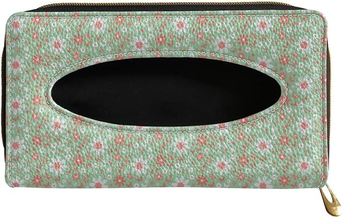 Daisy Flower Car Visor Tissue Holder Daisy Flower Leather Tissue Holder Car Mask Holder Car Accessories