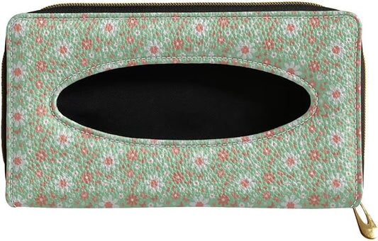 Daisy Flower Car Visor Tissue Holder Daisy Flower Leather Tissue Holder Car Mask Holder Car Accessories