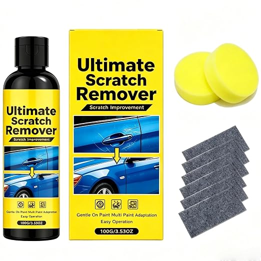 Nanopolix Scratch Remover, Nanopolix Ultimate Scratch Remover, Scratch Car Scratch Remover Kit, Quick Repair Scratches and Restore Shine, All Paint Colors Polishing Kit