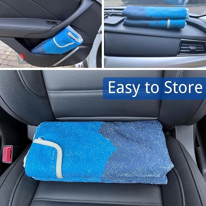 Waterproof Back Seat Cover for Dogs and Kids, Car Seat Protector Under Baby Car Seat, Child and Dog Car Seat Cover Blanket for Rear Bench(Mountains, Rear Bench Seat Towel)