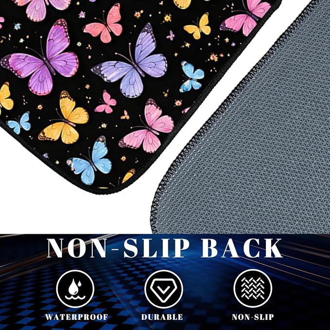 Aurora Car Floor Mats Colorful Northern Light Pine Forest Sky Carpet Front Rear Carpets Mat Decorative Car Floor Carpets Non-Slip Auto Car Accessories Universal Fit Car Accessories for Truck