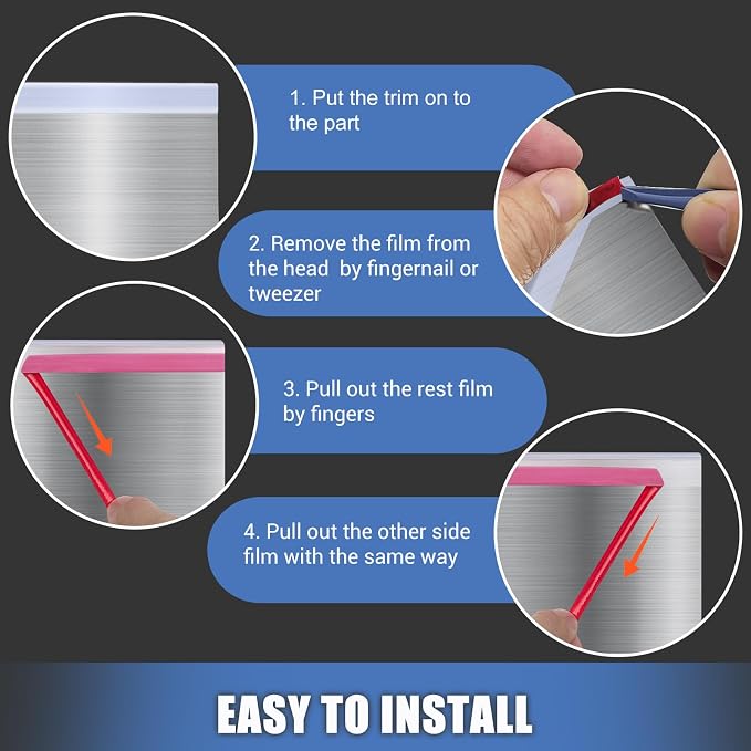 Clear Rubber Edge Trim, Flexible Baby Proof Edge Protectors for Sharp Edges, 3/32" U Channel Edge Trim, Self-Adhesive Edge Guards for Car Doors and Sheet Metal Parts, 20Ft, Transparent Color