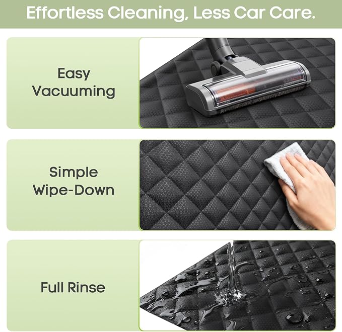 SUV Cargo Liner for Dogs, Waterproof Pet Trunk Cover for SUVs | with Bumper Flap Protector, Scratchproof Non-Slip 600D Oxford Fabric, Machine Washable