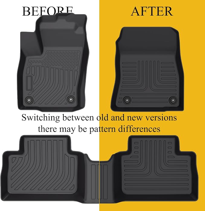 Wailtnb- Floor Mats & Cargo Mats Set Fit Honda Pilot 2015-2009 All Weather Floor Liners for 2015 2014 2013 2012 2021 2010 2009 Pilot Trunk Liner for Honda Pilot Full Sets Accessories