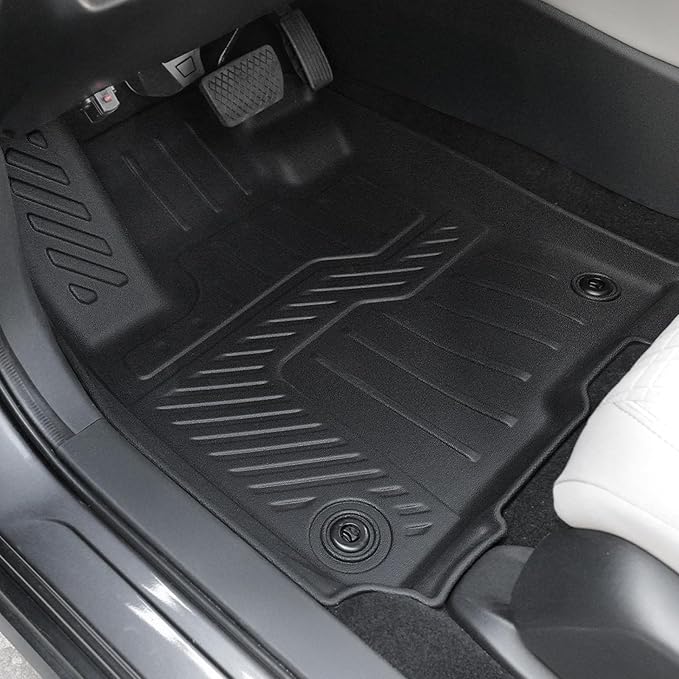 Floor Mats for Honda HR-V 2023-2026 2027, All Weather Floor Mats Trunk Cargo Liner with Backrest Protectors and Door Sill Guards Accessories, Full Coverage Set