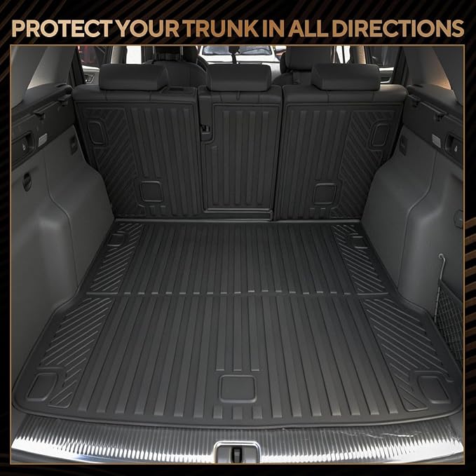 Naibeve Floor Mats for 2009-2017 Audi Q5 | All Weather Custom Fit Floor Mats, Cargo Mat, Backrest Mats Interior Protector accessories