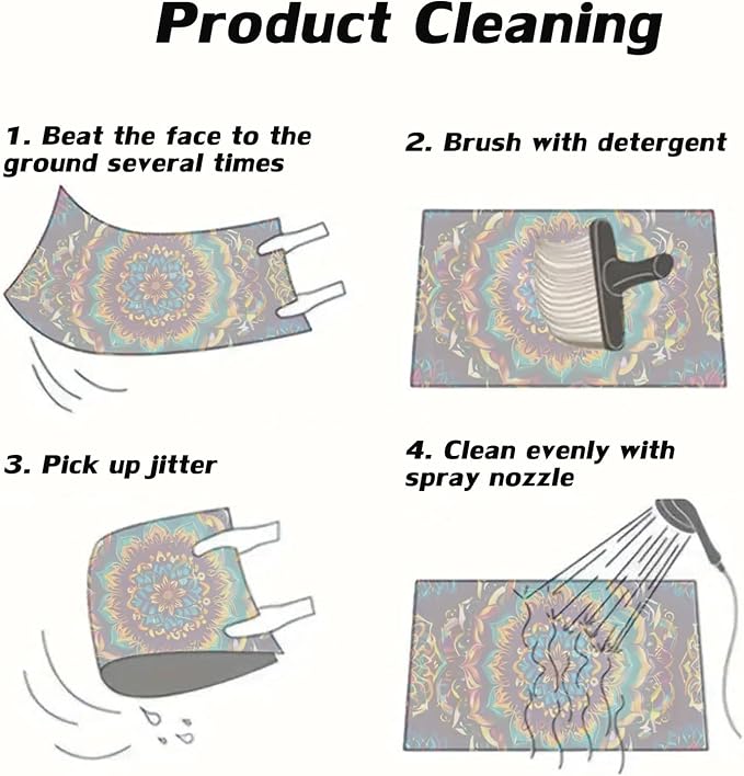 Car Floor Mats Non-Slip Automotive Floor Mats All-Weather Front Rear Car Floor Foot Mat Sets of 4 Pieces Foot Mats Rugs Carpet for Car Trucks SUV Sedans (FUGU-04)