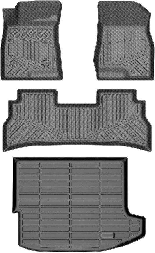 Cartist Floor Mats and Cargo Liner Fit for Chevy Trax (LS, ACTIV, LT, 1RS, 2RS) 2024-2026 & Buick Envista 2024-2026 All Weather Floor Mat for 2024 2025 2026 Envista & Trax Heavy Duty Carpet Protection