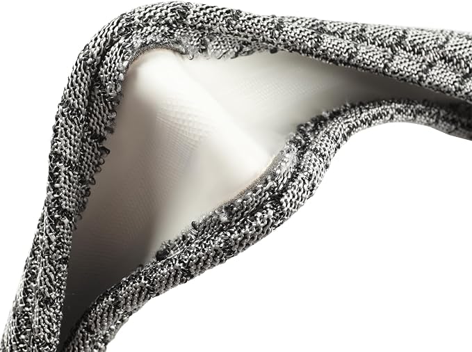 Auto Newer Breathable Steering Wheel Cover Suitable For Four Seasons，Anti-Slip Design，Odorless，Easy Carry ，Unviersal Fit for Truck SUV Sedans Vans，Interior Accessories Standard Size[14" 1/2-15"]（Grey）
