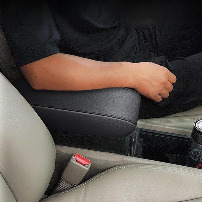 AOMSAZTO Armrest Covers for Honda Civic 2006-2011 Black | Wateproof and Anti-scratch console cover