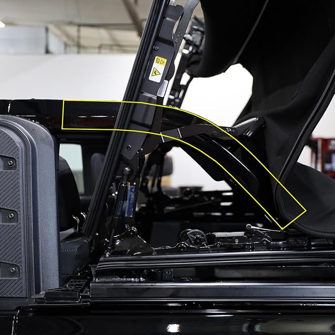 IAG Performance Roll Bar Paint Protection Film (PPF) Kit for Ford Bronco 2021+ (4 Door Soft Top Only)