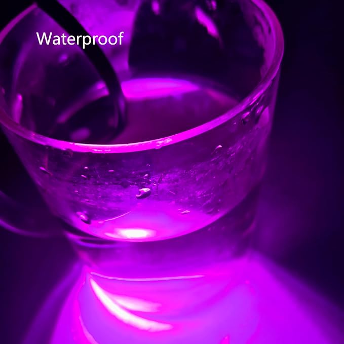 12 Pods Purple LED Rock Lights Neon Underglow Lamp for Car Truck SUV | Under Body Glow Light Taillights for vehicles