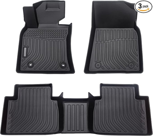 CARTIST Floor Mats for Toyota Camry (Only for Hybrid) 2018-2024, All Weather Floor Liner for Camry Accessories, Heavy Duty Car Mats, Car Accessories