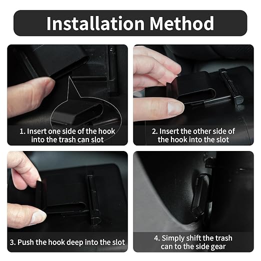 Car Trash Can with Lid, Leakproof Mini Garbage Bin for Car – Compact Design with Self-Closing Lid, Waterproof & Easy to Clean, Includes Trash Bags for Door Pocket, Cup Holder, or Office Desk (1)