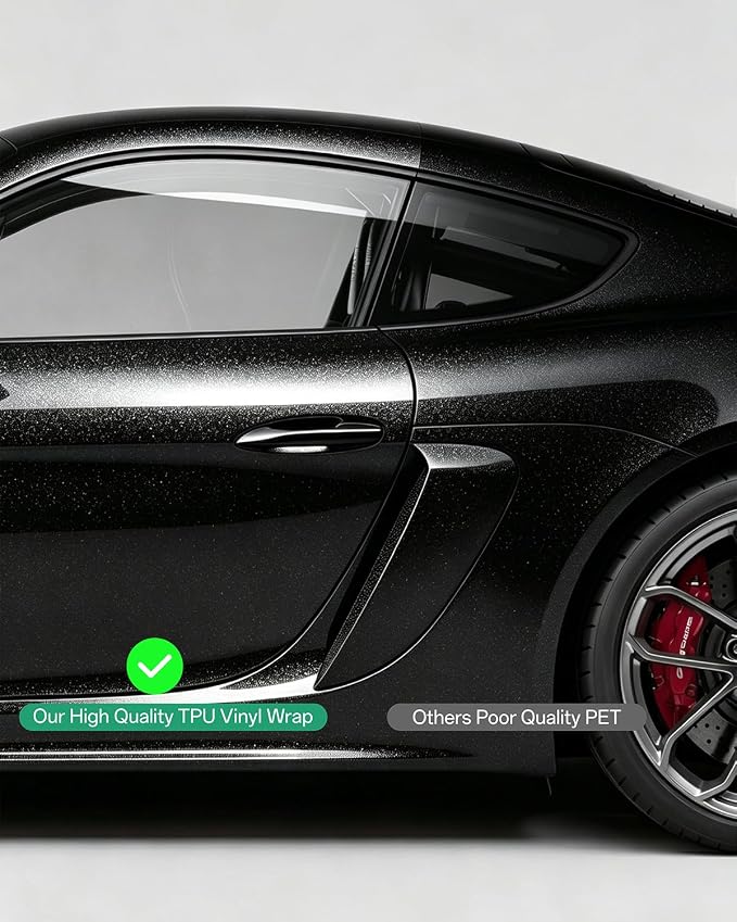 PPF, Dry Apply TPU PPF Vinyl Car Wrap Roll 1ft x 5ft, Paint Protection Vinyl Film