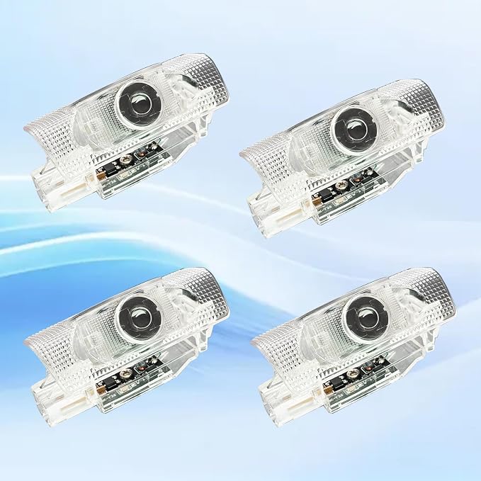 2Pcs Car Door LED Projector, Puddle Lights Door Light Welcome Lights Car Door Light Compatible with LS/ES/is/LX/RX/GS/GX/RC/UX Accessorie