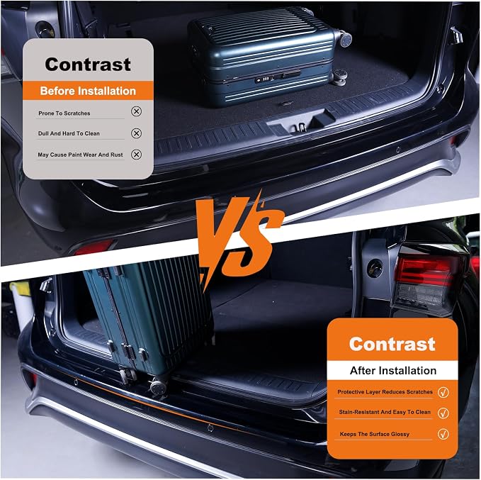 Car Rear Bumper Protector Guard for Honda Accord 2023-2026 Accessories, 8.5 Mil Clear TPU PPF Paint Protection Film, Invisible Anti-Scratch Trunk Lip Shield (1 PCS)