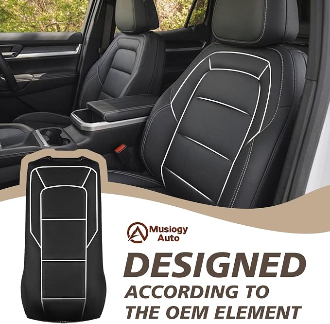 Muslogy Center Console Armrest Cover Fit for GMC Terrain 2025 2026 Accessories, Comfort Armrest Pad Console Lid Cushion Vegan Leather Regular Thick