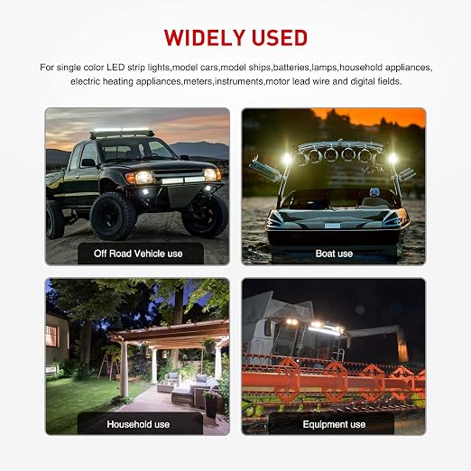 Nilight 22AWG 5 Feet Plug and Play Dual Control Switch Wiring Harness Extension Kit for LED Off Road Light Bar Pod Work Lights Driving Auxiliary Fog DRL