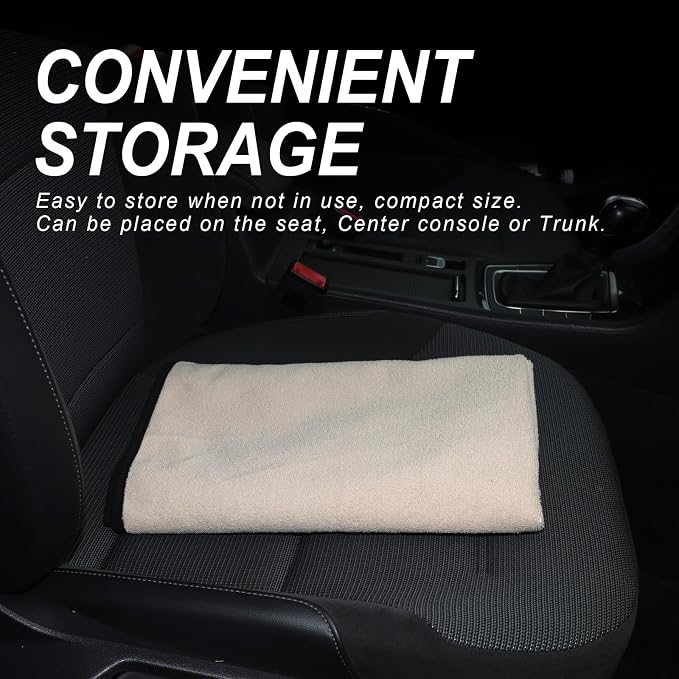 Car Seat Cover Protector Front Seats,for Gym Workout,Running,Swimming,Beach and Hiking,Waterproof Sweat Towel Bucket Seat Covers for Cars SUV Trucks (Off-White, 1Pcs)