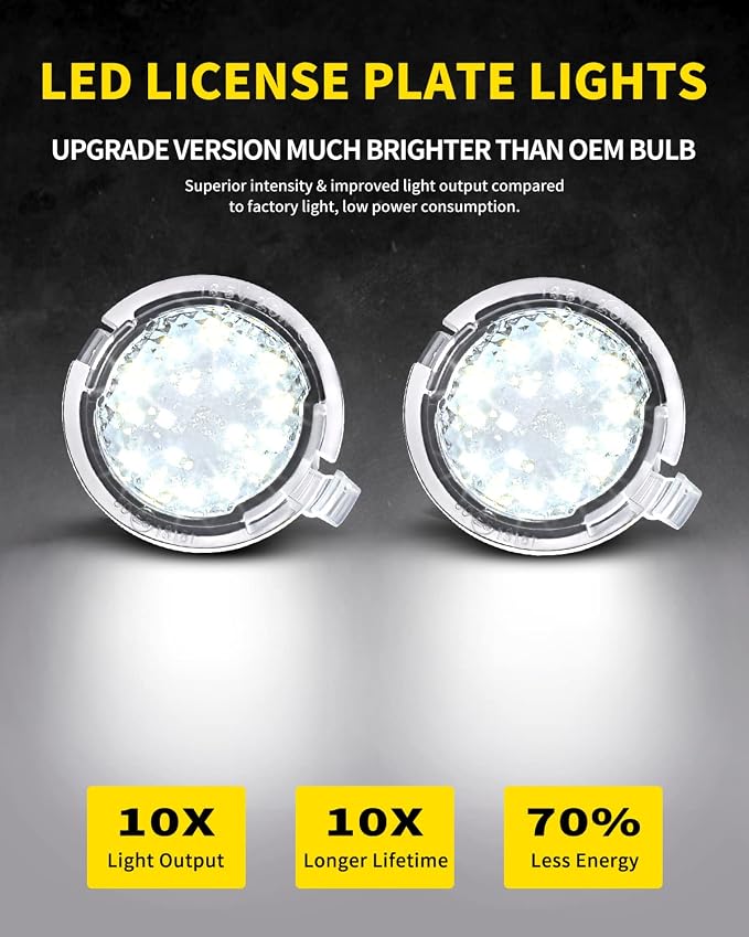 LED Side Mirror Puddle Lights Compatible with Ford F150 Explorer Edge Expedition Flex Taurus X Mirror Signal Lamp Indicator Replacement Accessories, Pack of 2