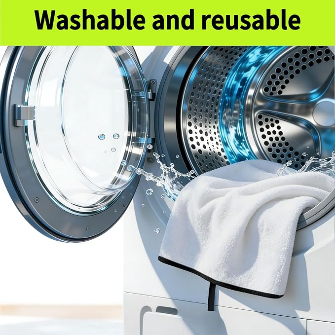 Leader Accessories Waterproof Towel Car Seat Cover, Front Bucket, White | Universal Non-Slip, Fits Car Truck SUV, Machine Washable, For Dog & Kid, Pets, Yoga, Gym, Beach, Swimming, Outdoor Sports