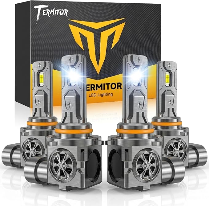 Termitor 9005 9006 Turn Signal & Fog Light Combos, 150,000LM 15X Super Brighter