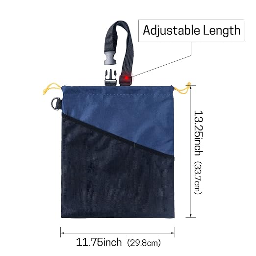 GNEGNI 2PCS Hanging Car Garbage Can - Waterproof Leakproof Trash Bag | Car Trash Can with Durable Leakproof Lining, Keeps Vehicle Clean and Neat