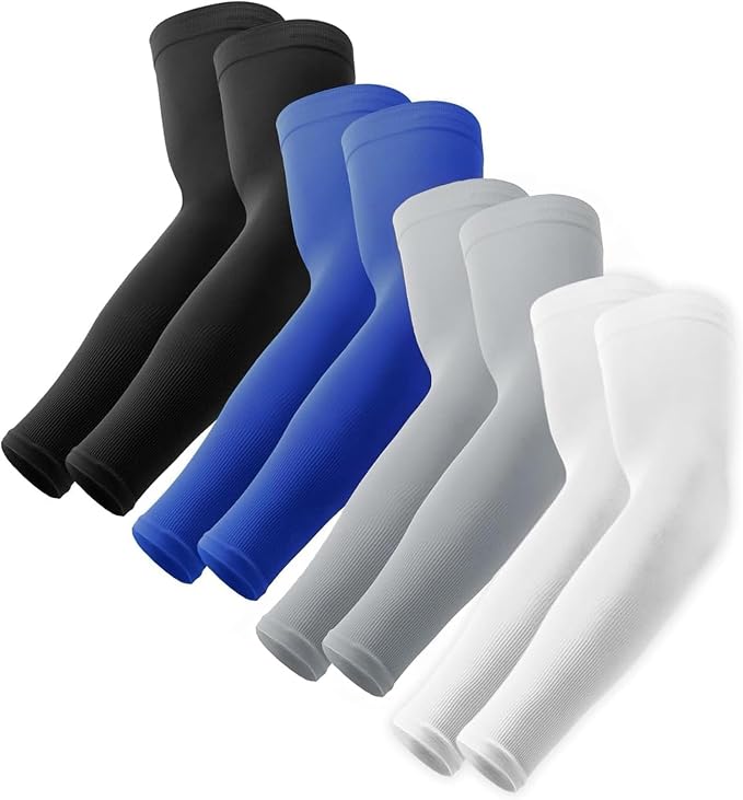 OutdoorEssentials UV Sun Sleeves for Men & Women, Cooling Arm Sleeves UPF 50+ | Golf, Tattoo Cover Up, Sun Protection