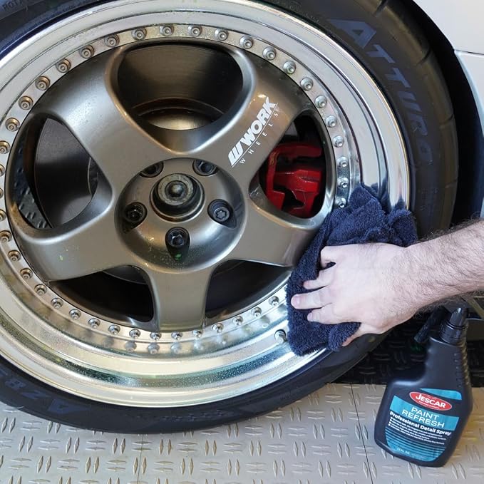 Jescar Paint Refresh Detail Spray - 22oz - Quick Detailer, Spray On Wipe Off, Dust and Fingerprint Remover, High-Gloss Finish, Streak-Free Formula, Instant Shine