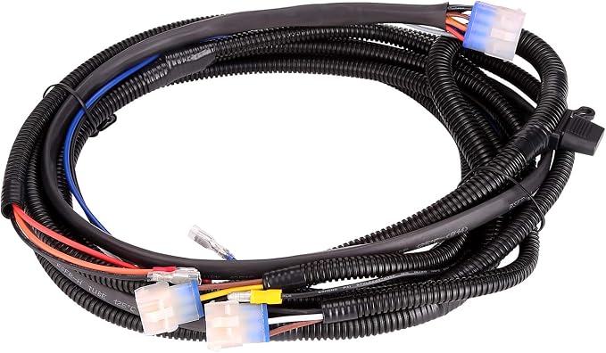 10L0L Golf Cart Bucket Harness 12V for Club Car Precedent 2008.5-Up Electric Models, 78-Inch Wire Harness, Plug & Play Installation