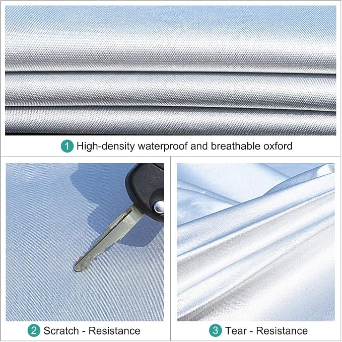 GUNHYI Car Cover Custom Fit Subaru Ascent (2018-2026) Waterproof for Automobiles, Oxford Sun Rain Dust Snow Protection (Ships from US Warehouse, Delivery 3-8 Days)