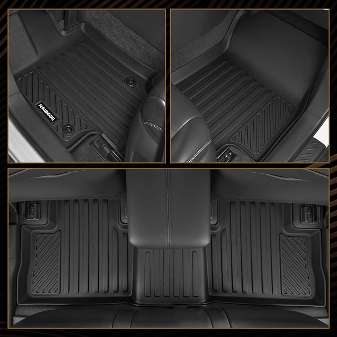 Naibeve Floor Mats for 2017-2022 Kia Sportage | All Weather Custom Fit Floor Mats, Cargo Mat, Backrest Mats, Door Sill Guards Interior Protector accessories