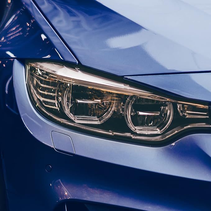 VViViD Clear Extra-Wide Headlight Protective Scratch-Proof Wet-Apply Tint Vinyl Wrap Film (17.9" x 54" 2-Roll Pack)